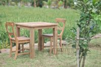Teak tuintafel 80x80cm