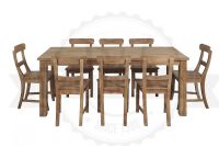 Teak tafel geborsteld 200x100cm