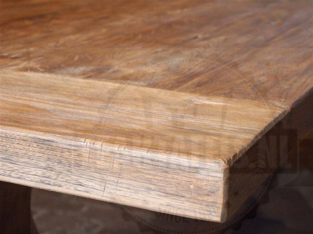 Teak kloostertafel 300x100cm - Afbeelding 6