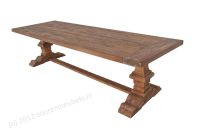 Teak kloostertafel 300x100cm